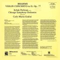 Brahms Johannes - Violin Concerto (Perlman Itzhak / Chicago Symphony Orchestra / u.a.)