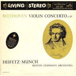 Beethoven Ludwig van - Violin Concerto in D, Op.61 (Heifetz Jascha / Munch Charles / BoSO)