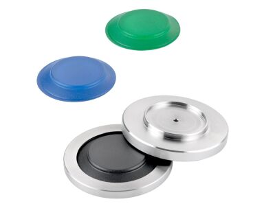 Inakustik Referenz High Tech Gel-Absorber (ca. 45 x 11,5mm (DxH), Silber)