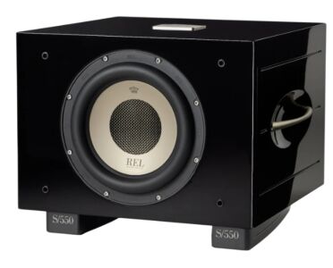 REL S-550 (Schwarz hochglanz)