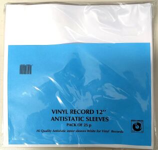 Simply Analog HDP/Papier Innenhüllen für Langspielplatten (Weiss)