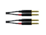 Cordial CFU 3 PP (Stereo Kabel 2x 6.3 -> 2x 6.3 mm...