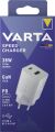 Varta Speed Charger (USB-A/USB-C, 38 Watt, Weiss)