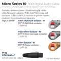 WireWorld Micro-Silver Eclipse 10 (XLR 110 Ohm Digital Audio, 0,5 Meter)