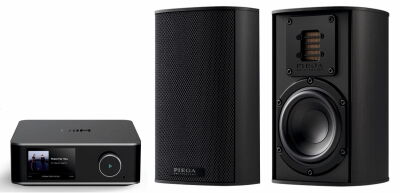Piega Bundle Ace 30 / WiiM AMP Ultra (Schwarz/Space Grey)
