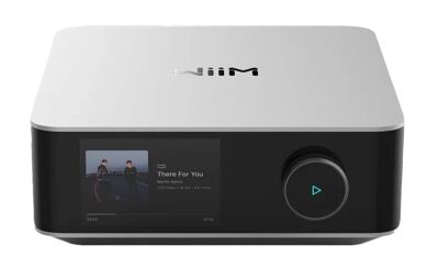 WiiM Pro Plus Schwarz - Ultra-High-Res-Audio Streamer mit Chromecast