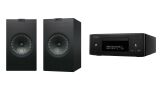 Denon RCD-N12 / KEF Q350 Bundle (Schwarz)