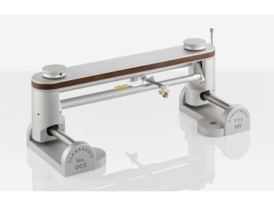 Clearaudio Statement TT1 Tangential-Tonarm (Sixstream Super Wire, RCA, 2,0 Meter, Natural Wood/Edelstahl/Alu)