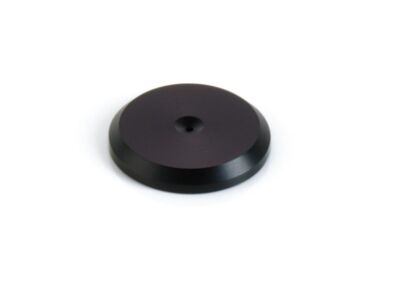 Clearaudio Flat Pads (Unterlegescheiben, POM, Schwarz, 3 Stk.)