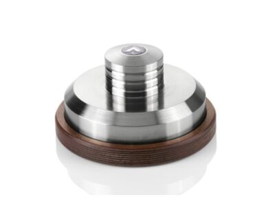 Clearaudio Statement Plattenklemme Natural Wood