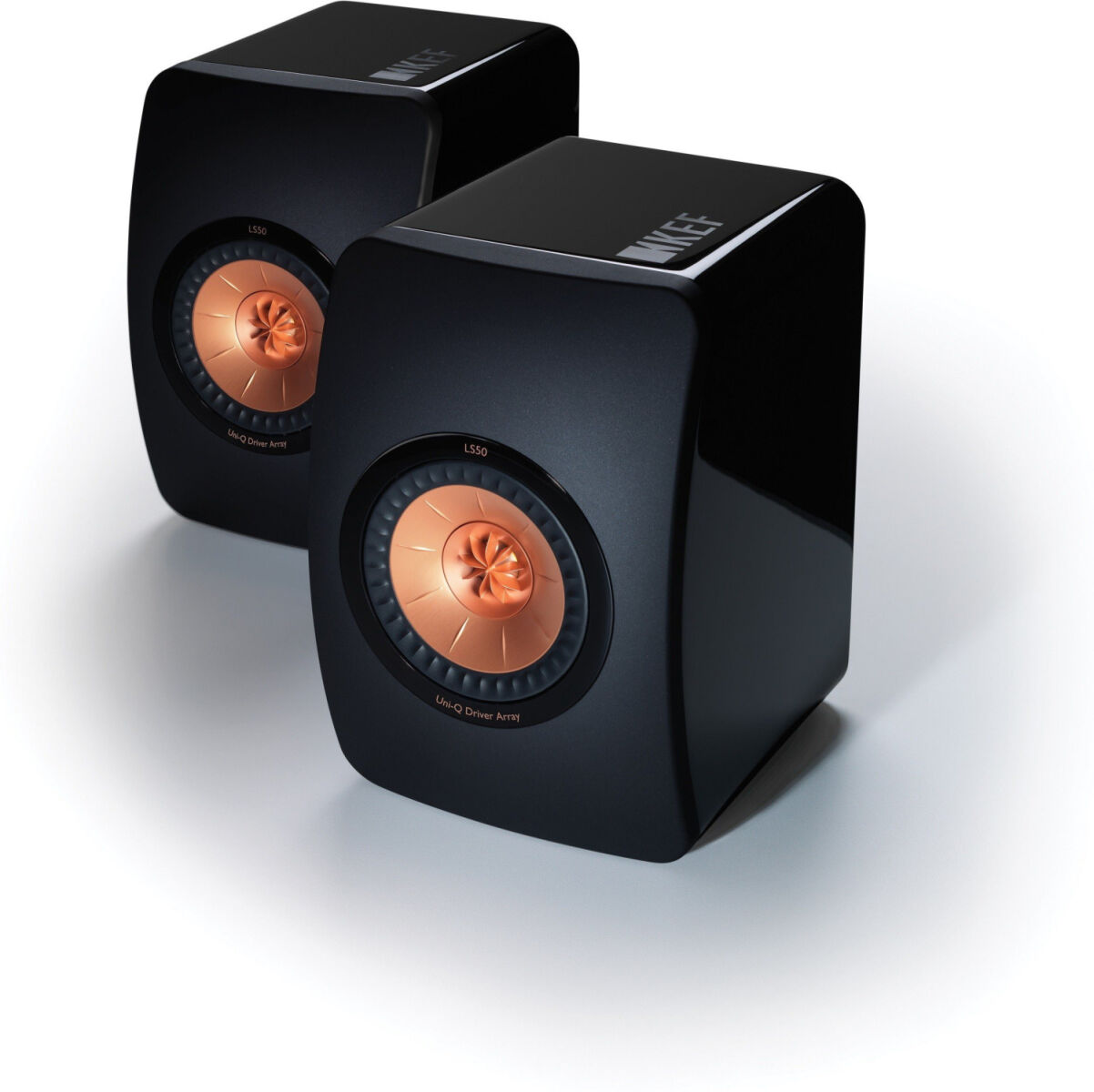 KEF LS50 Classic Schwarz, Regal-/Kompaktlautsprecher