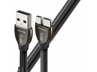 AudioQuest USB Diamond (USB 3.0-A to 3.0 Micro, 1.5 Meter)